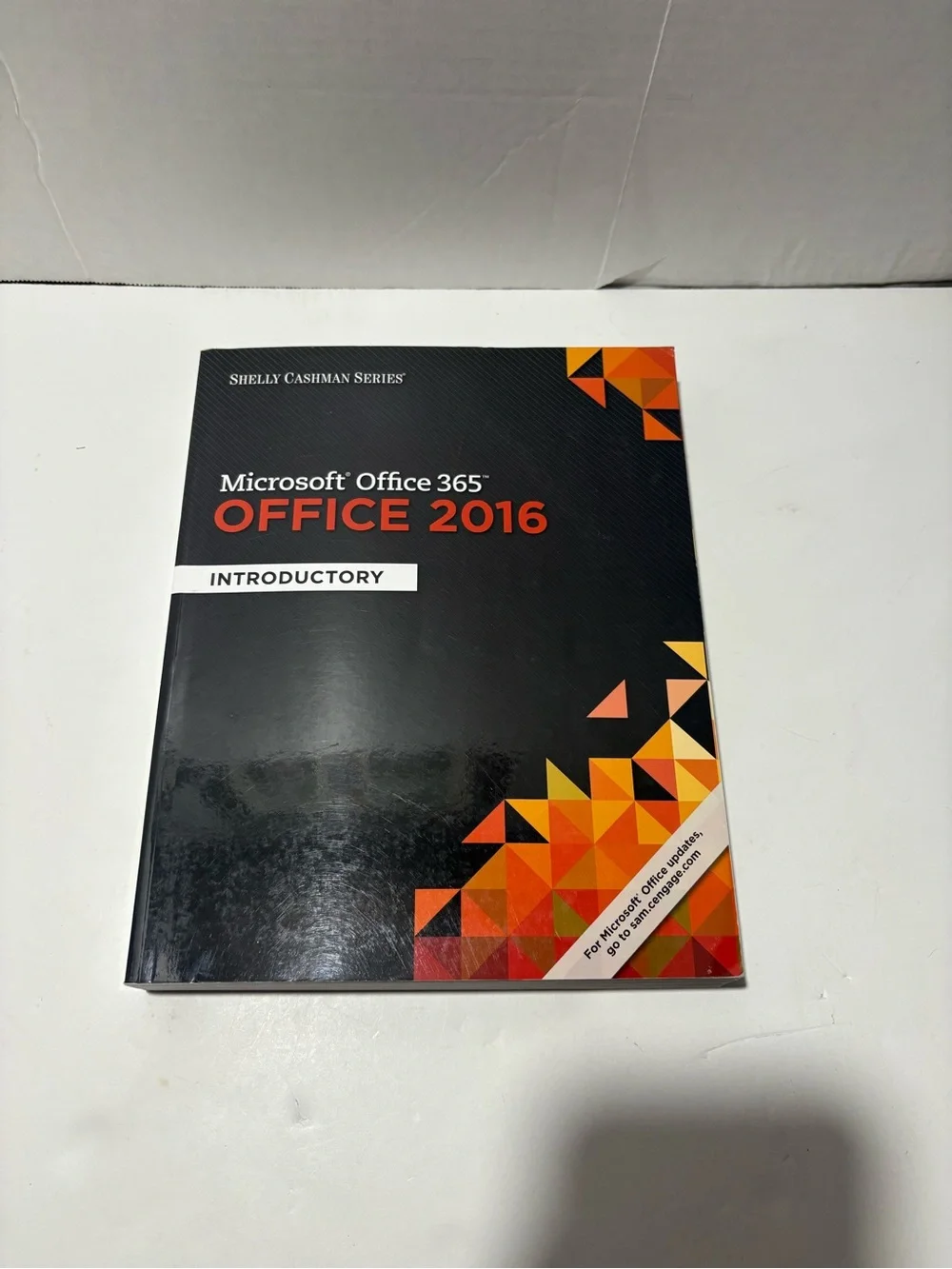 Microsoft Office 365 Office 2016 Introductory Book - Black/Orange